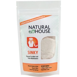 Natural House Sinky: Disposal Scrubber Drain Maintenance