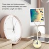 2Pcs Table Number Holder Heart Shaped Firm Stable Premium Metal