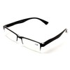 V.W.E. 3 Pairs Lightweight Rectangular Unisex Readers with Spring Hinge