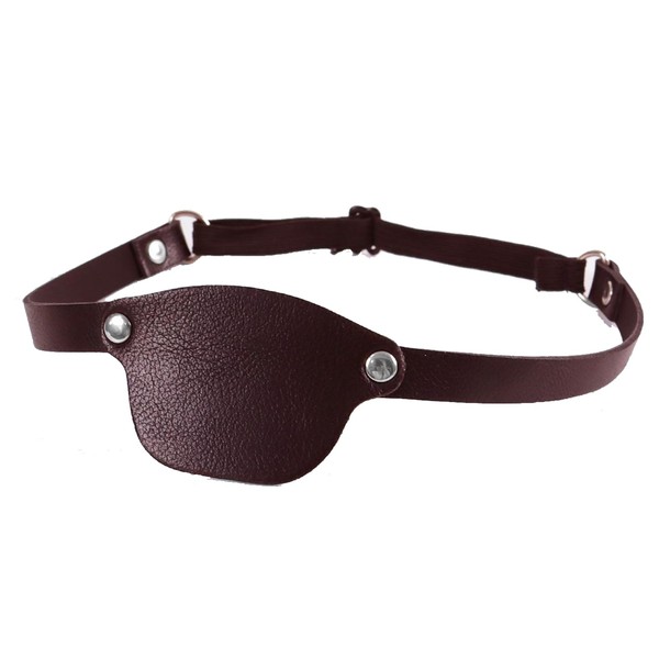 Bvxchg Eye Patch Handmade Leather Adult Eye Patch Left or