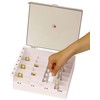 Kowa Seisakusho Teikob My Carte Squeeze Organizer Case, White