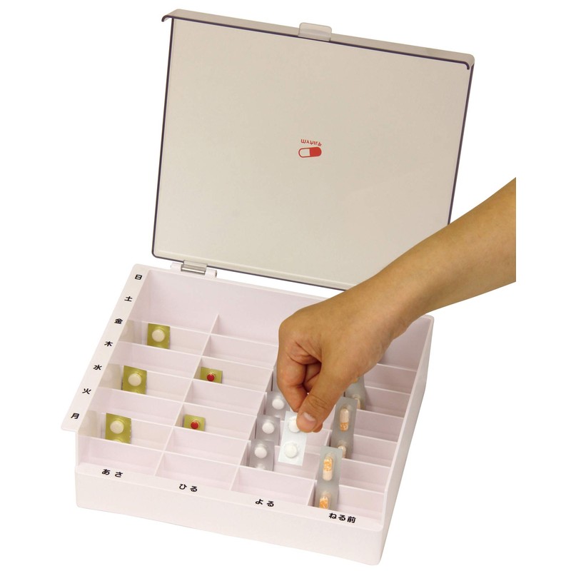 Kowa Seisakusho Teikob My Carte Squeeze Organizer Case, White