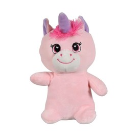 Greenbrier Valentine Squishy Pals, 7 Inches - Narwhal, Unicorn, Hedgehot and Rhino