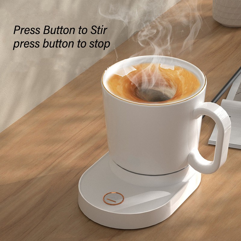 Smart Coffee Warmer Type C Interface Constant Temperature Auto Stirring