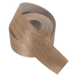PATIKIL Walnut Edge Banding, 3 in x 49.2 ft Wood Veneer Tape, Pre-glued Flexible