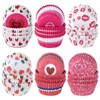 ELECLAND 600 Pcs Valentine's Day Cupcake Liners Baking Muffin Paper