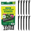 Master Mark Terrace Board Landscape Stakes (10-Pack, Black)
