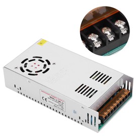 Fuente de Alimentación de Interruptor, Adaptador de Controlador de Barra de Luz de Pantalla LED de Aleación de Aluminio DC12V(S-600-12（12V/50A/600W）AC110/220V±15%)