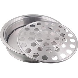 Communion Ware | Stainless Steel Communion Trays | Holy Stackable Cup Tray for Churches | Communion Supplies | Portable Communion Tray with 40 Holes Disk – Satin (Matte) Finish