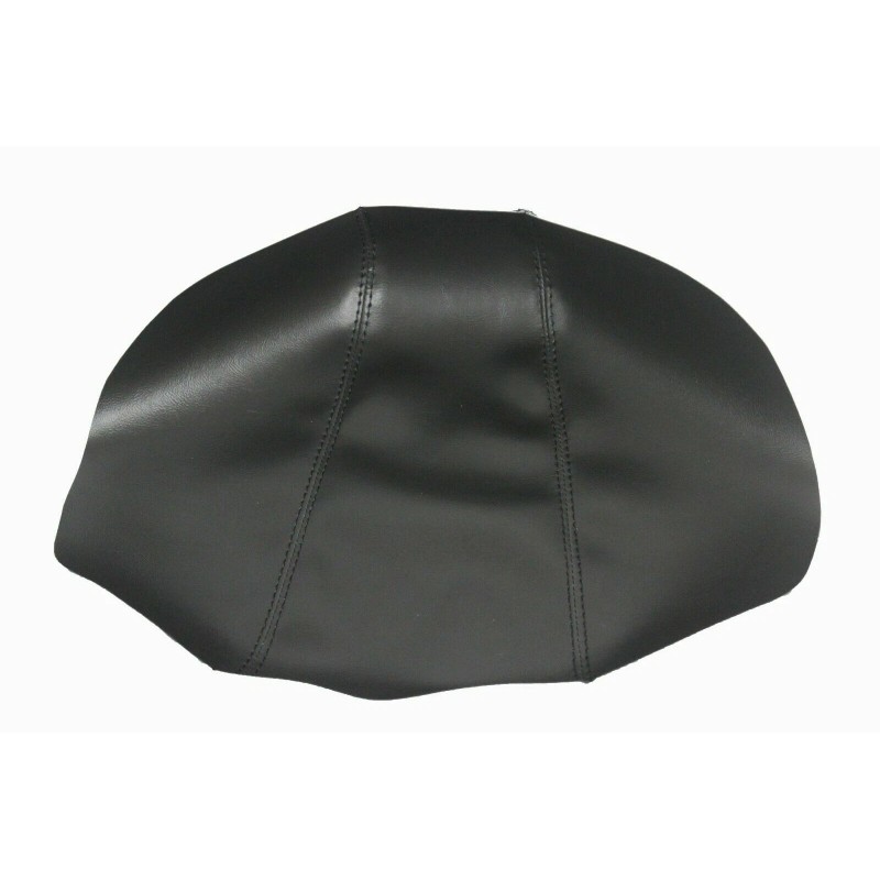 Kar Designers Real Leather Black Center Console Lid Armrest Cover