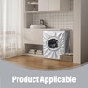 Annlpoy Washing Machine Cover Dustproof Front Loading Washing Machine for