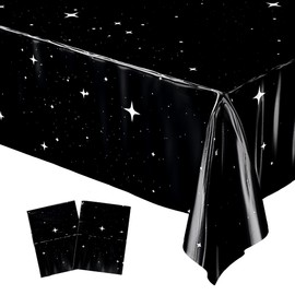Space Party Tablecovers (2), Space Theme Party Supplies, Outer Space Birthday Party, Space Tablecloth Plastic, Plastic Outer Space Table Cover, Night Sky Tablecloth, Outer Space Theme, Blue Orchards
