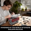 Mould King 10210 V12 Engine Model Kit that Works, Build