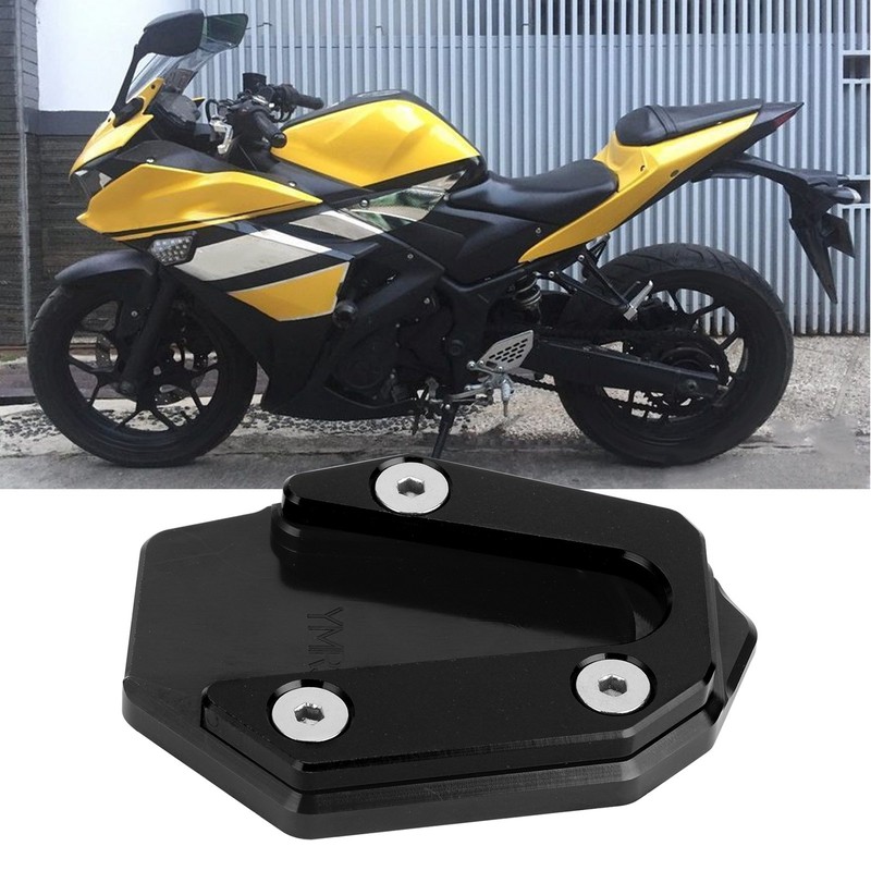 Parking Kickstand Extension Pad Side Stand Support Fit for Yamaha