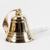 5" Brass Ship Bell – Polished Nautical Maritime Heavy Duty