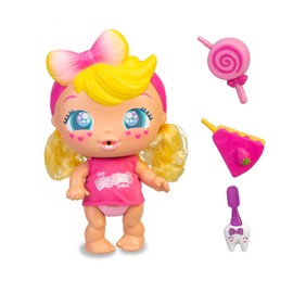 The Bellies From Bellyville - Biggie Kuki Cute Doll Elder Sisters of Bellies Babies Swells While Eating and Falling the Tooth, Gift for Girls and Boys +3 Years, Famous (700017313)