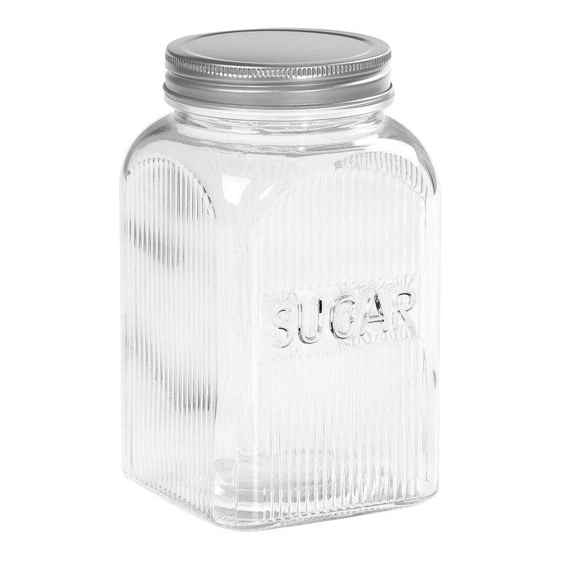 Tala Glass Sugar Storage Canister, 1250 ml