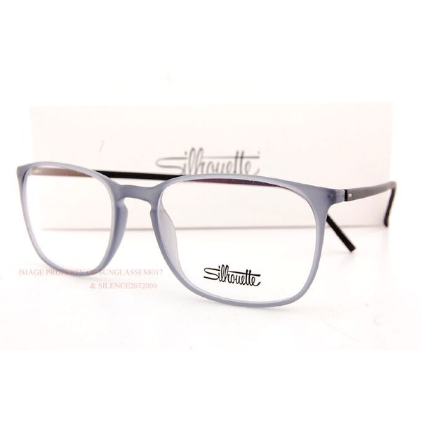 New Silhouette Eyeglass Frames SPX Illusion Fullrim 2911 6510 Slate Grey 55