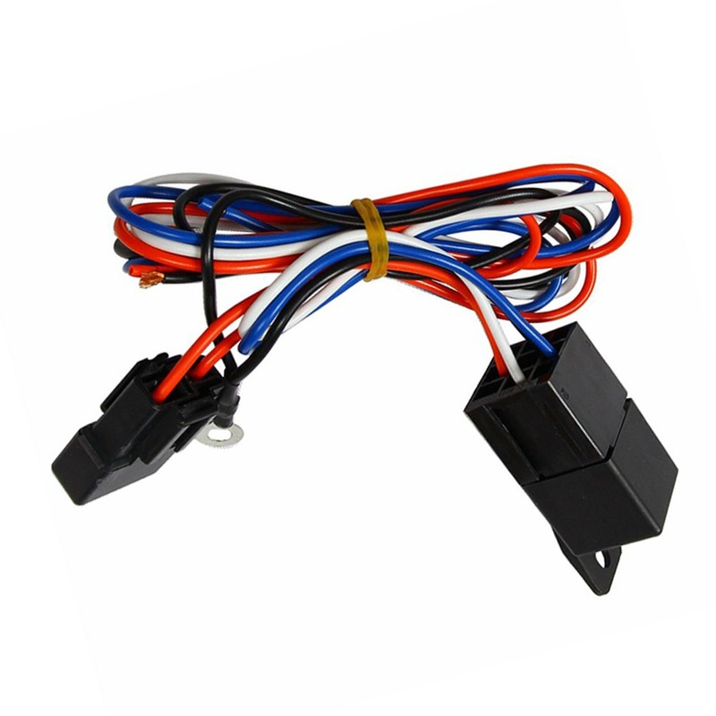 3/8 Inch Electric Cooling Fan Wire Harness Kit 185 On