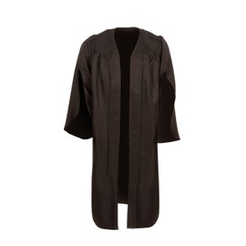 EVS Evess Graduation Gown/Academic Robe and Mortarboard Cap Set (5'0" - 5'2")
