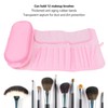 Cosmetic Bag Professional Makeup Brush Rolling Case Pink Cosmetics Make