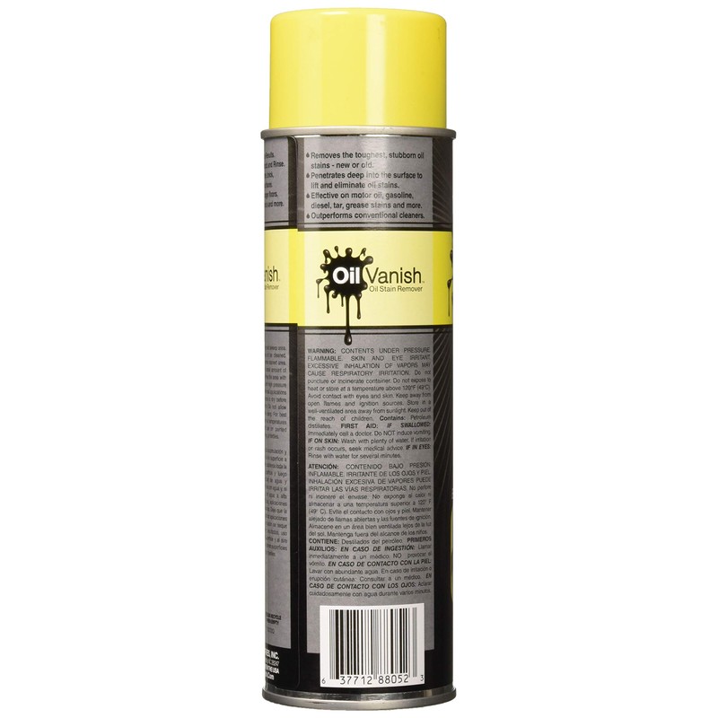 Oil Stain Remover, 16 oz, One Pack