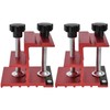 2Pcs Pocket Hole Jig Aluminum Alloy Anodized Woodwork Joint Angle