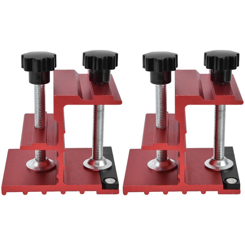 2Pcs Pocket Hole Jig Aluminum Alloy Anodized Woodwork Joint Angle