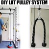 Black Tricep Rope Pull Down | 27 Inch Heavy Duty