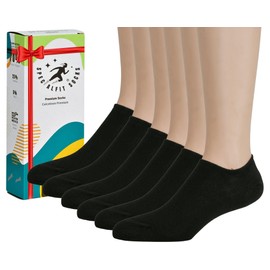 Specialfit Socks Tines Cortos Hombre y Mujer – Algodón Premium, Suaves, No se Enrollan, Antiodor y Cómodos para Ejercicio y Uso Diario, 6 Pares