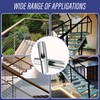 Mindoub 50 Pack 3/16" Invisible Cable Railing Kit, T316 Stainless