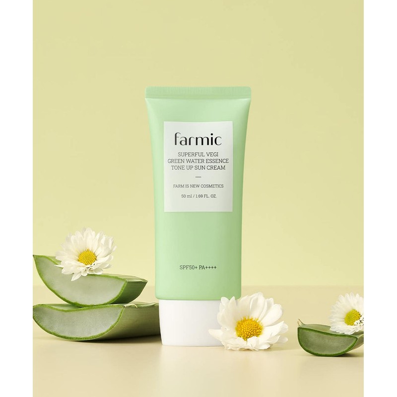 Pamick Pamic [2 pcs] Superfull Veggie Green Water Essence Tone-up