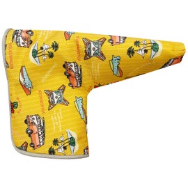 LEZAX VWPC-5804 Volkswagen Putter Cover for Blade & Mallet Yellow