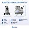 California Air Tools CAT-4710W 1.0 HP Quiet, Oil-Free Air Compressor