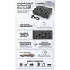 3 Band Equalizer, Stereo Sound Enhancement, Hi-Fi Preamp, Volume Control