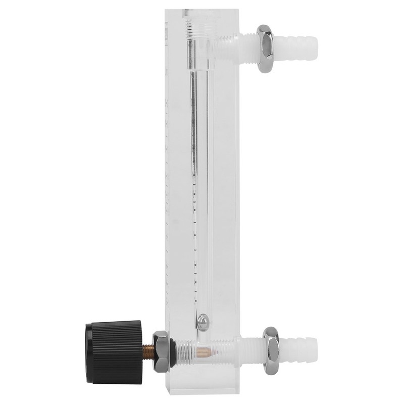 Flow Meter 2-20LPM Acrylic Air Oxygen Flow Meter with Control
