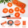 12 Pieces Detector Cover Fire Alarm Dust Paint Cover Stretch