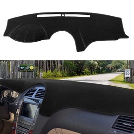 Fcovergurus Dash Cover Mat Custom Fit for Lexus ES350 2007-2012, Dashboard Cover Pad Carpet Protector (Black) F117