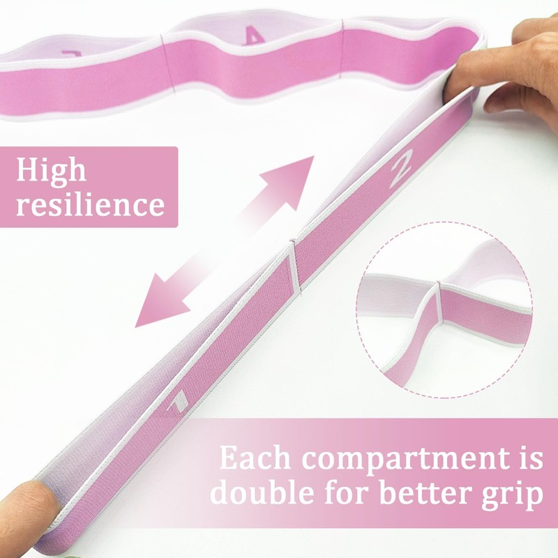 XNIVUIS Stretching Strap, Kids Stretch Strap Stretch Band, Loops Exercise