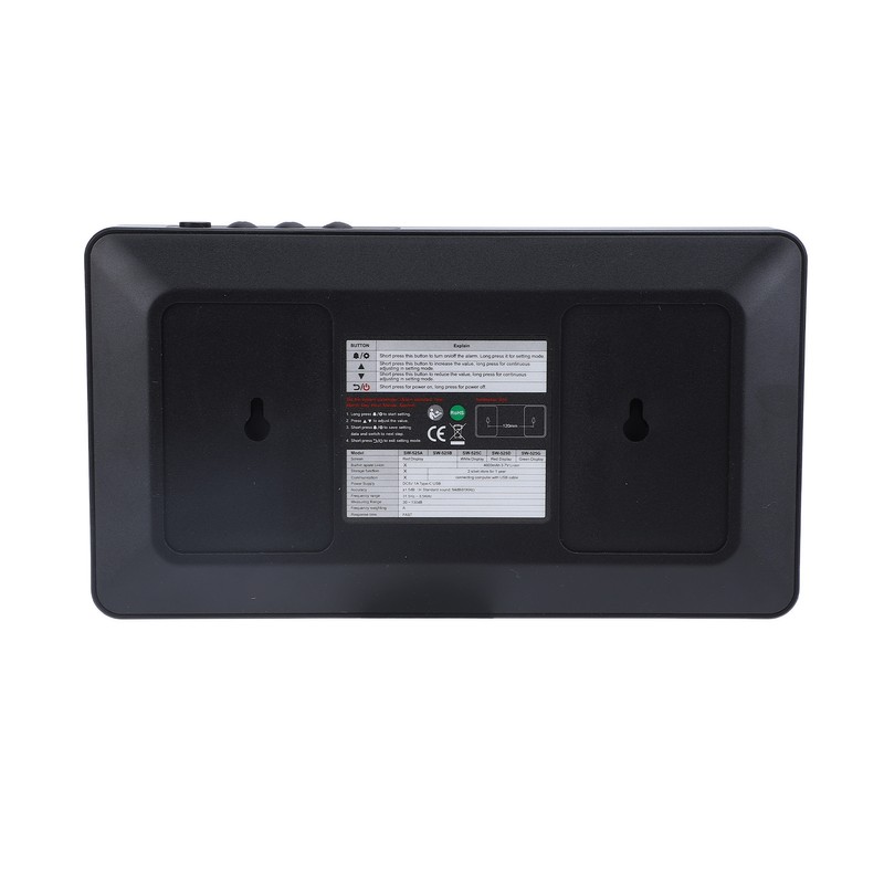 9.6 Inch LCD Digital Sound Level Meter Wall Hanging 30~130dB