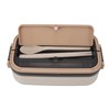 304 Stainless Steel Bento Box Adult Lunch Box Single Layer