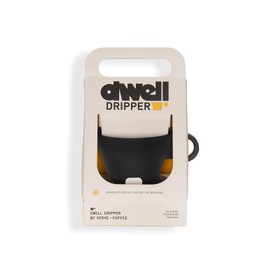 Verve Dwell Dripper Pour Over Coffee Maker Set, Non-Electric Coffee Dripper, Manual Brew Maker (Black)