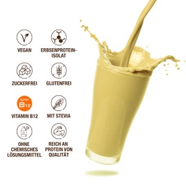 Weider Vegan Protein (540g) Gusto Cioccolato Brownie Proteins 100% Vegan 21g/Tin Isolate di Piselli e Riso, with Vitamin B12, Stevia, Estratti Vegetali, Senza Glutine, Senza Zucchero (18 Porzioni)