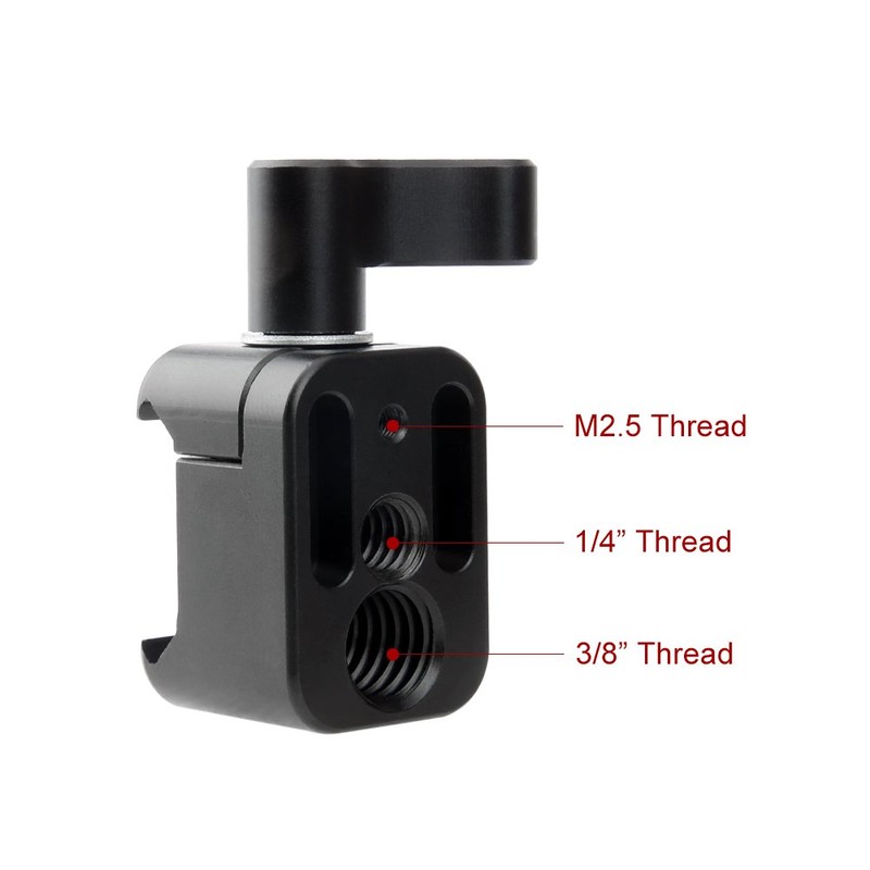 NICEYRIG NATO Clamp Quick Release for Cold Shoe Monitor Mount