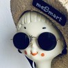 meSmart KIKI AKATUKI Sunglasses for Advanced Coordination, Stylish, Round Shape,