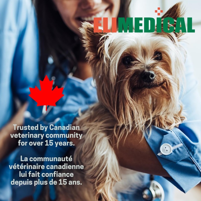 Elimedical Disposable Needle for Animal, Pet and Industrial Dispensing, 18G