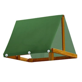 Swing Canopy Replacement, 43" x 90" Playset Tarp Replacement, Waterproof Swing Set Tarp, Outdoor Swingset Slide Sun Shade Proof Tarp Replacement Cover (Canopy Cover Only)
