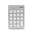 iHome Wireless Bluetooth 3.0 Slim Numeric Keypad Wide 20-Keys, Compact