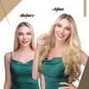 SEGO Micro Loop Human Hair Extensions 22 Inch Golden brown