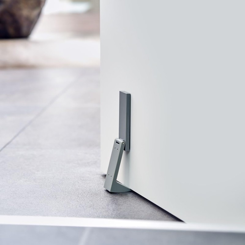 Tidy OT-665-790-5 Door Stop Wedge Magnetic Entrance Door Stopper Gray